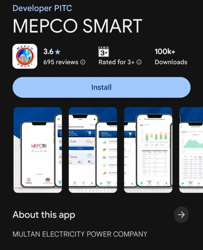 MEPCO Smart App